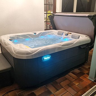 Installation de spa intérieur